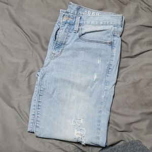 Sexy Boyfriend Ripped Denim